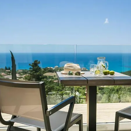 Color Villas-new At Trapezaki With Private Pool 빌라 Mousata