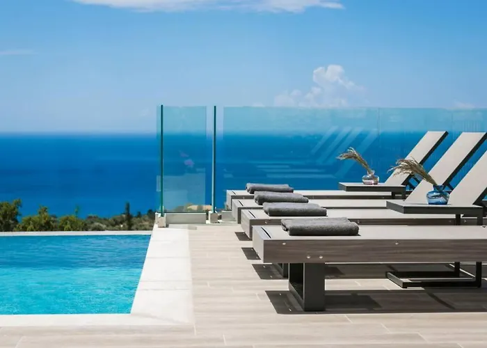 别墅 Color Villas-new At Trapezaki With Private Pool