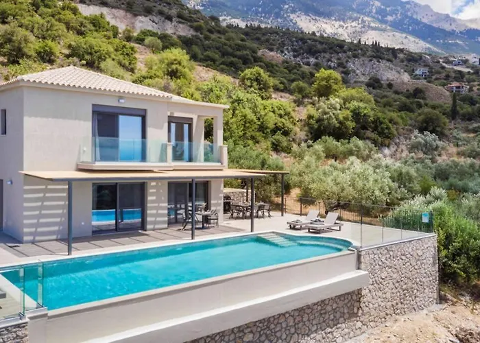 别墅 Color Villas-new At Trapezaki With Private Pool *
