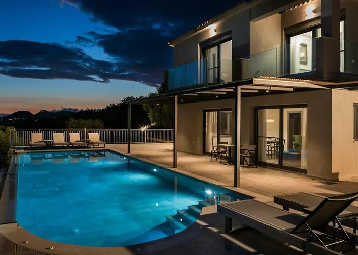 别墅 Color Villas-new At Trapezaki With Private Pool *