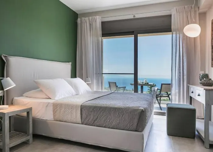 Color Villas-new At Trapezaki With Private Pool 别墅 *